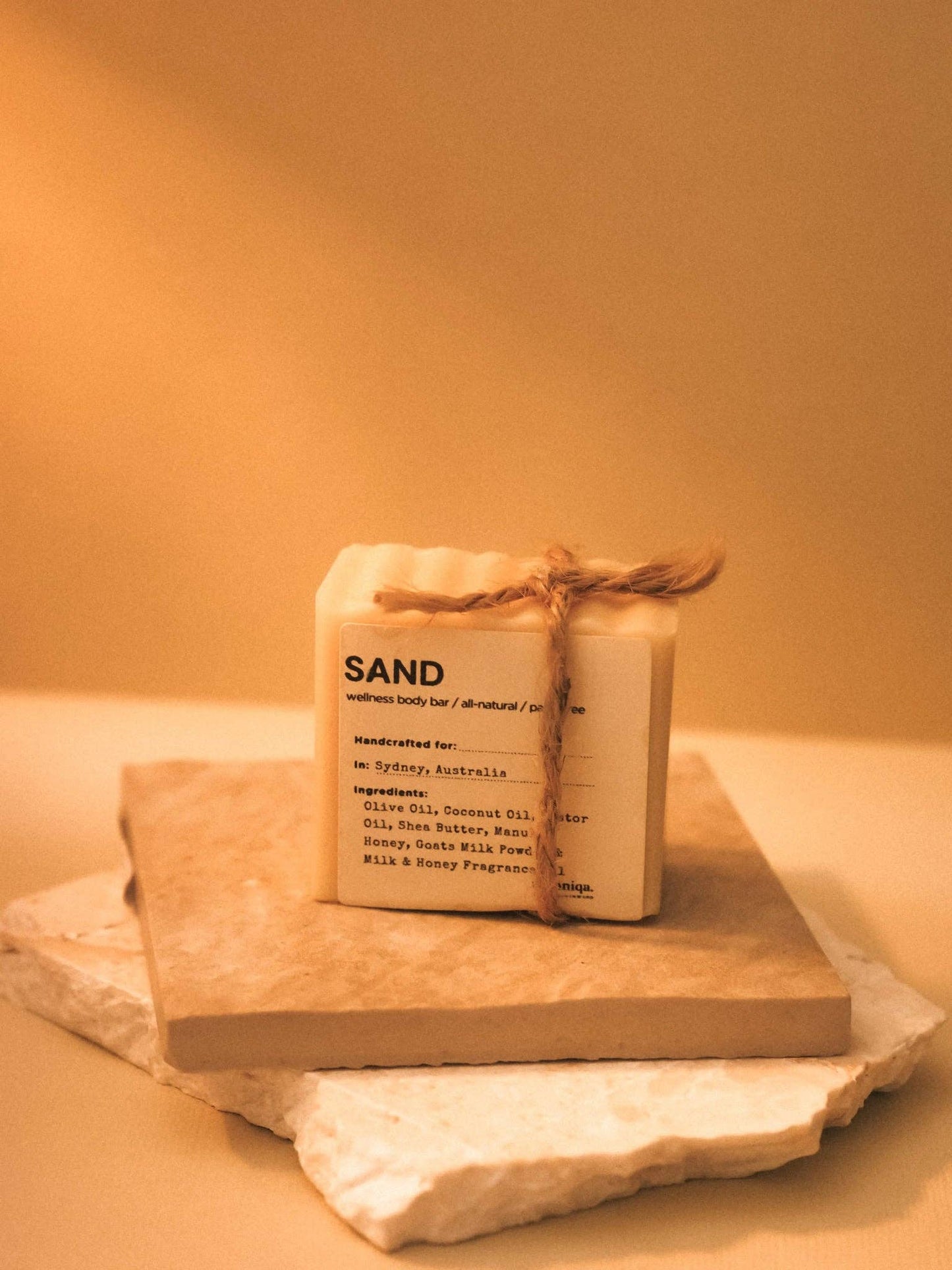 Sand Natural Naked Soap Palm-free & Cruelty-free | Guapa Collection