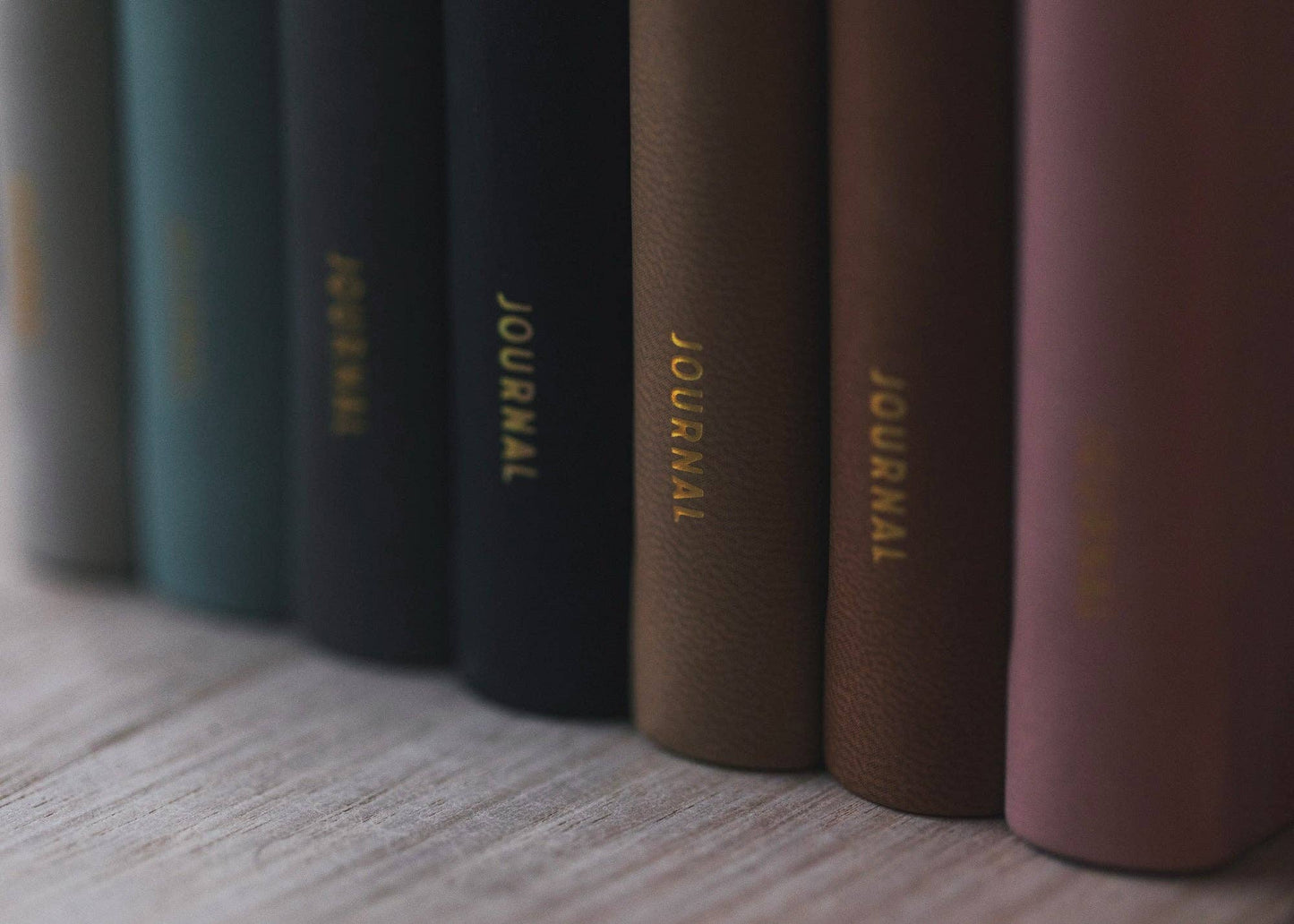 A5 Origins Vegan Leather Journal -  Charcoal