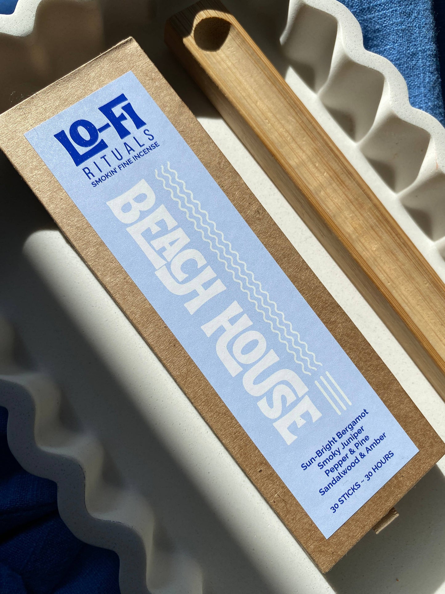 BEACH HOUSE | Incense | Bergamot, Smoky Juniper & Amber