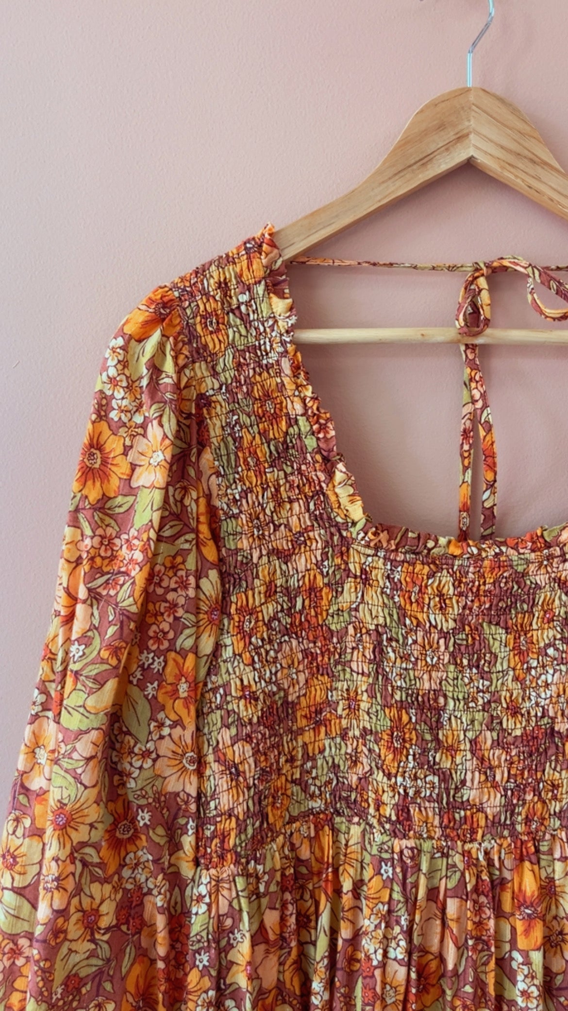 ALICE - Bohemian Traders Floral Mini Dress