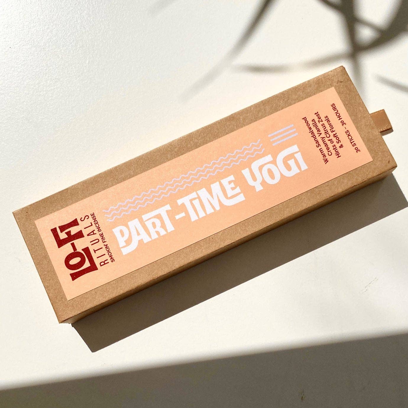 PART-TIME YOGI | Incense | Sandalwood, Vanilla