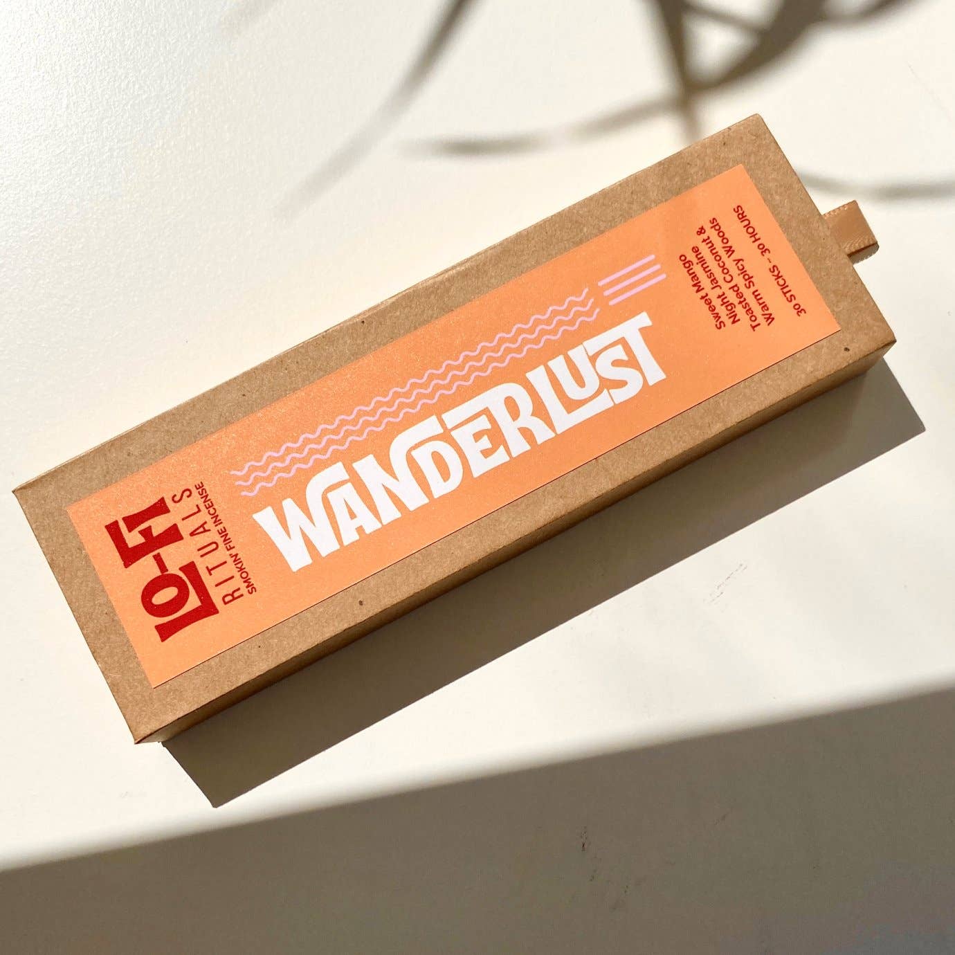 WANDERLUST | Incense | Warm Woods, Mango, Jasmine, Coconut