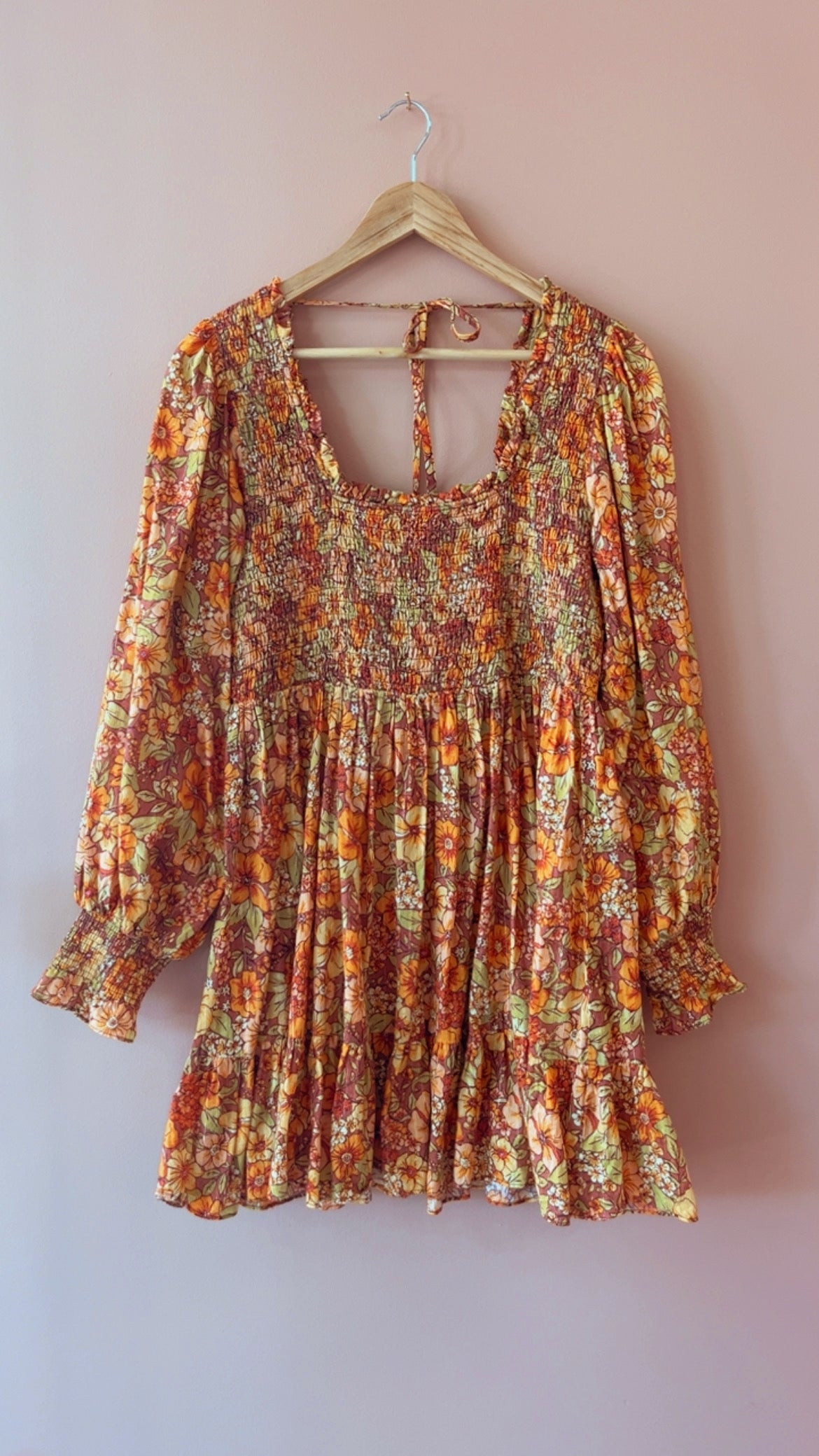 ALICE - Bohemian Traders Floral Mini Dress