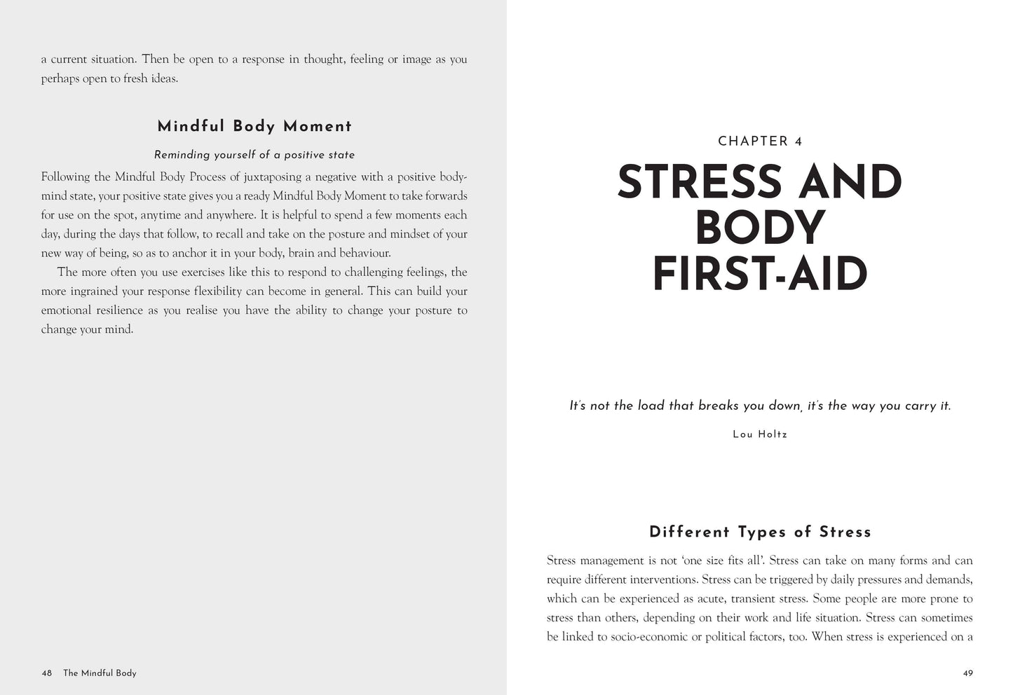 The Mindful Body - Noa Belling