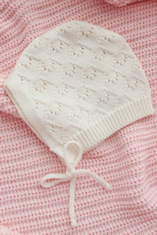 Mila Pointelle Bonnet | Snow