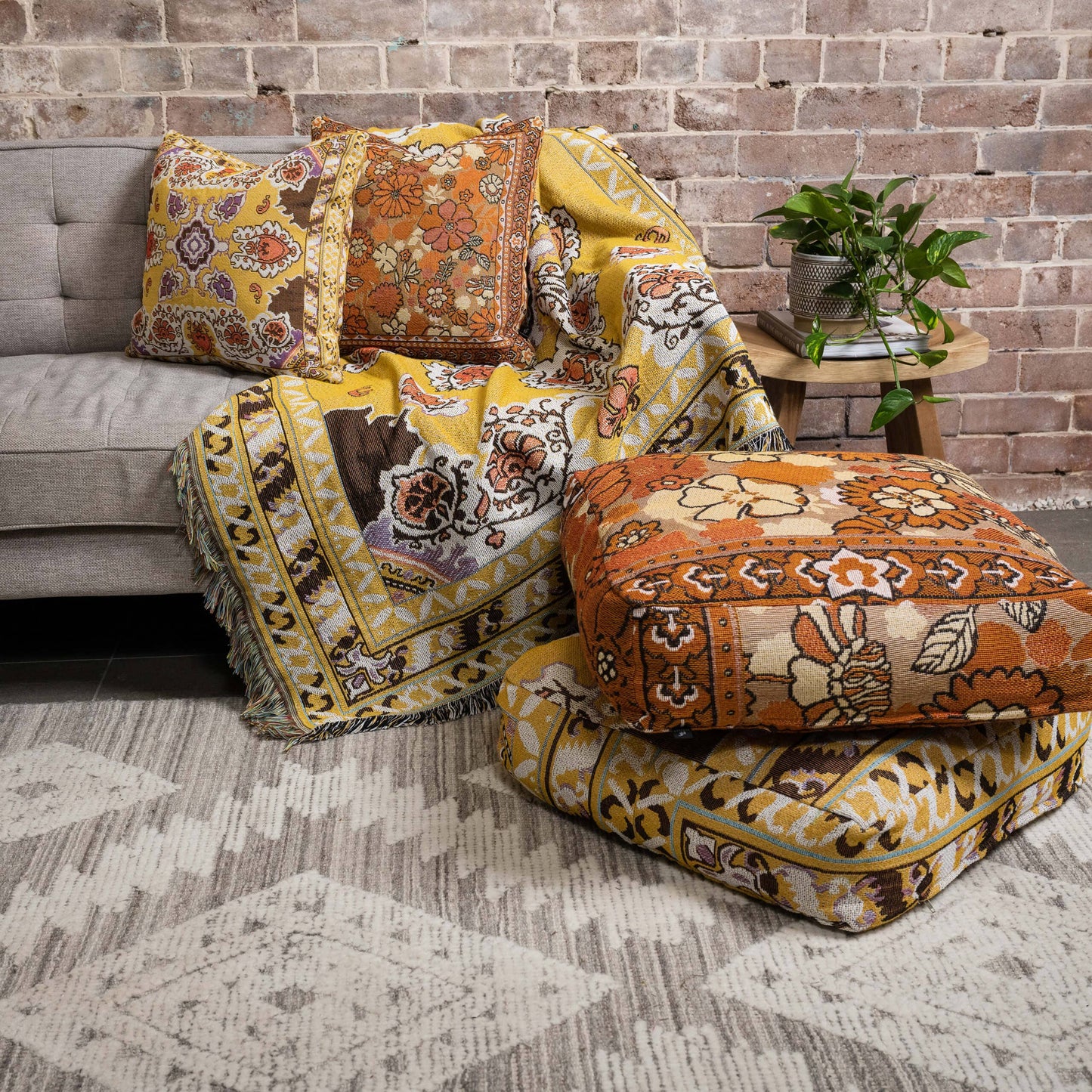 'Penny Lane' Woven Scatter Cushion Cover
