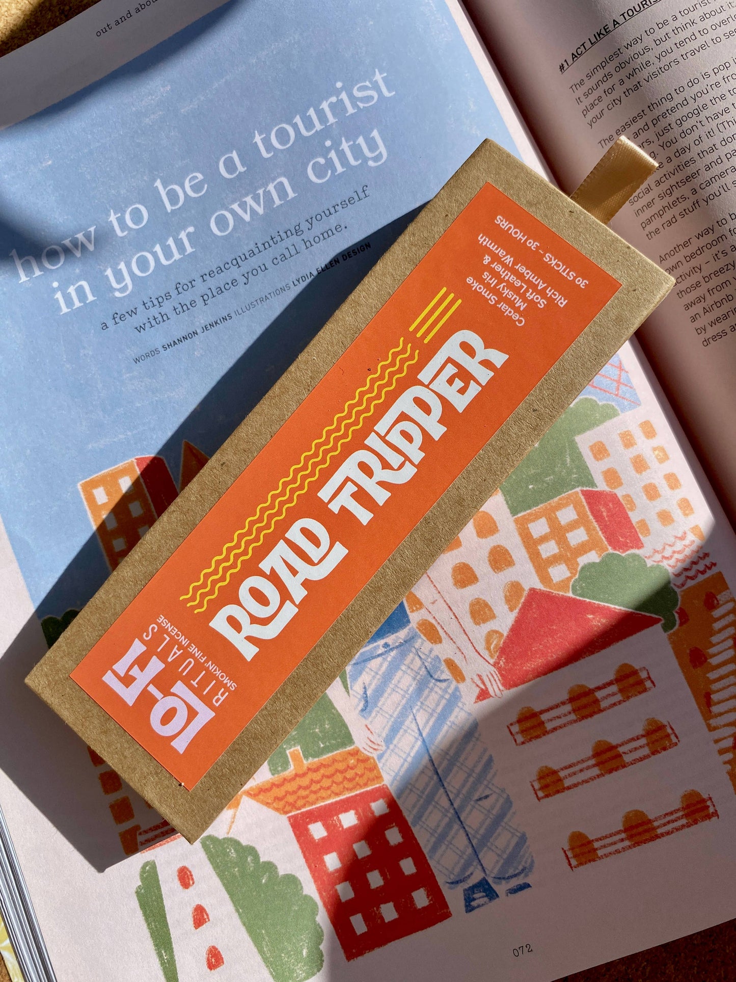 ROAD TRIPPER | Incense | Cedar, Smoky Floral, Leather, Amber