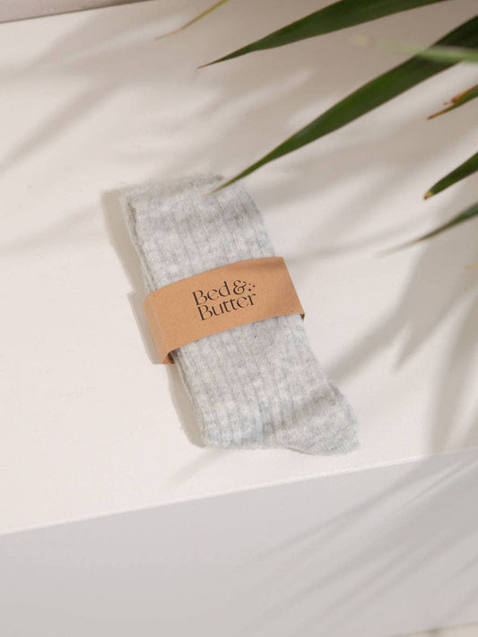The Comfiest Socks - Light Grey