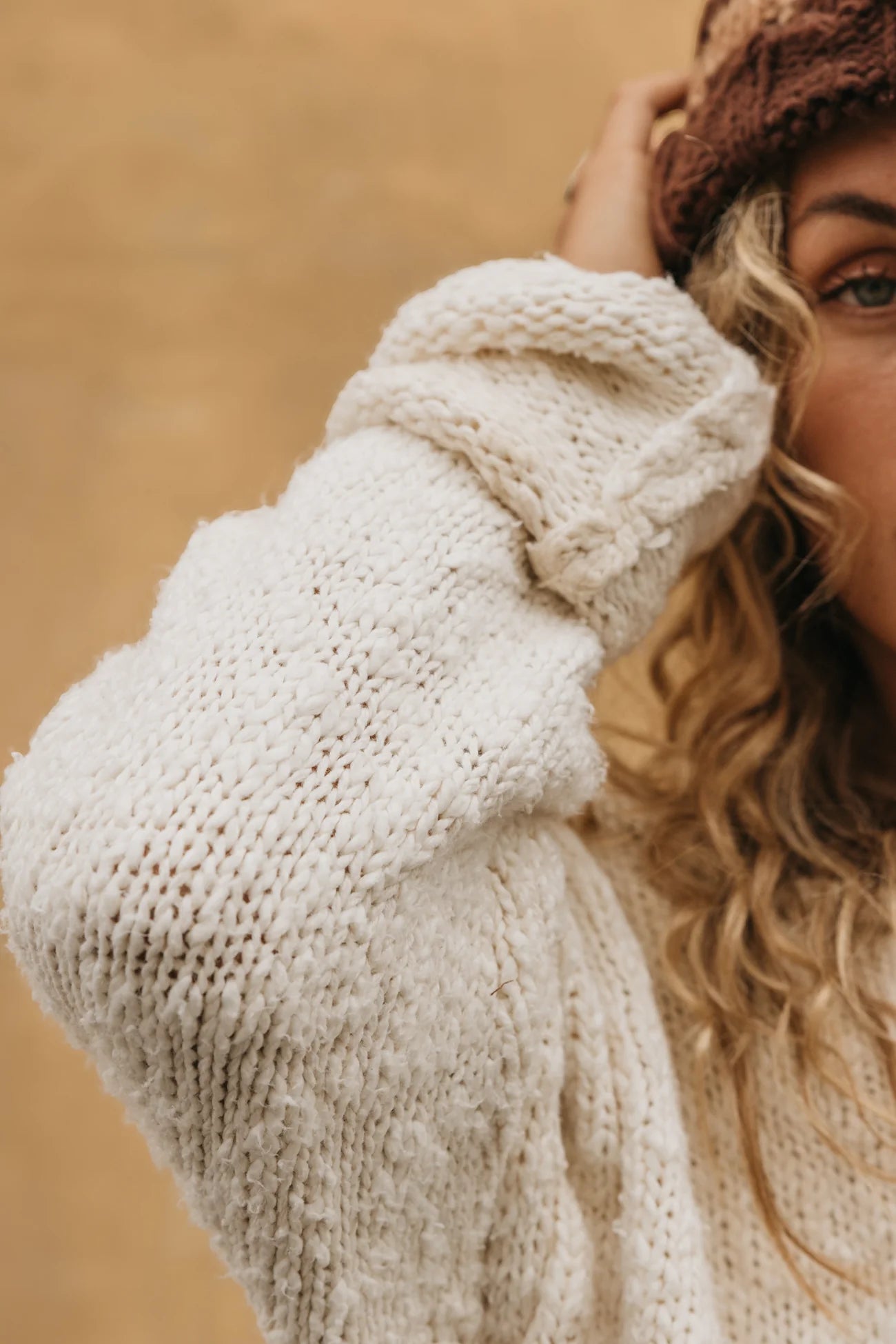 Sierra Off-Shoulder Knit  | Unisex