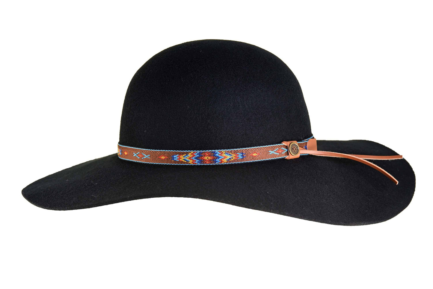Floppy Felt Hat - Black | UNISEX