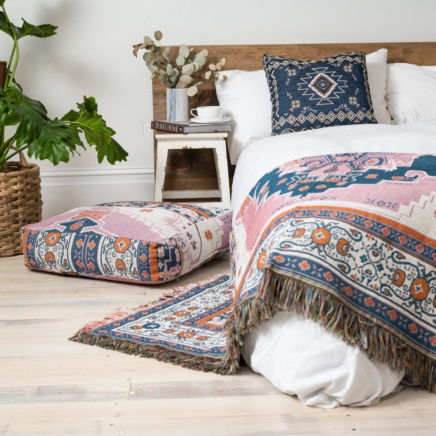'Strawberry Fields' Woven Scatter Cushion Cover