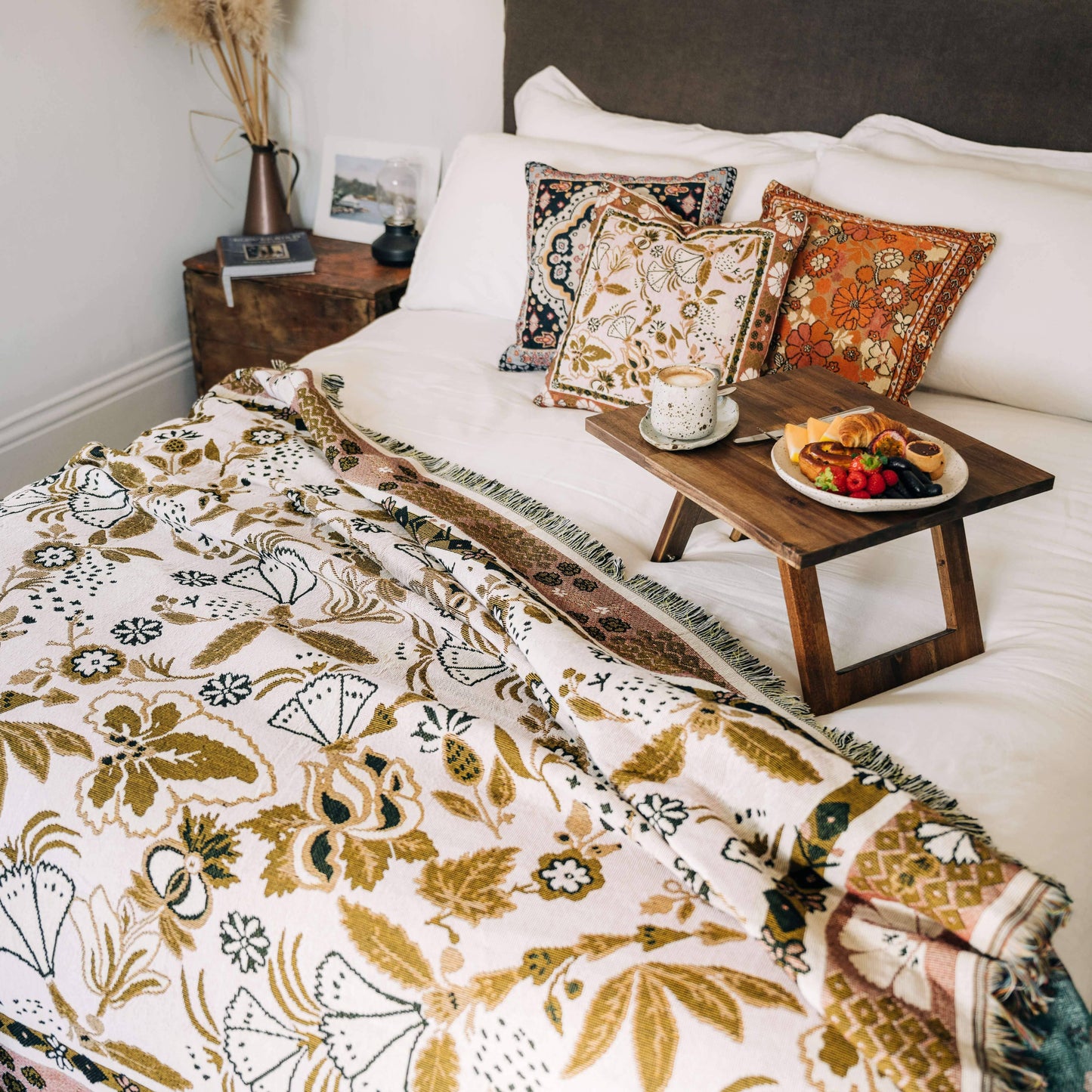 'Eleanor Rigby' Woven Scatter Cushion Cover