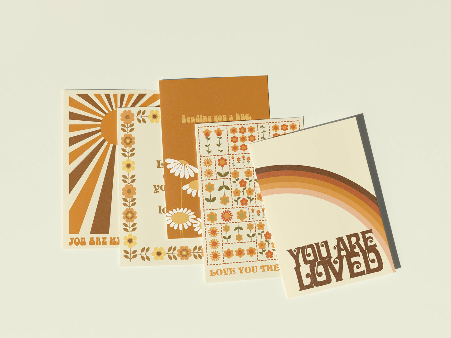 You Are Loved - Retro Vintage Greeting Card