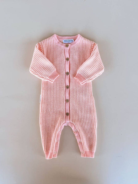 Chunky Full Romper - Sweetpea