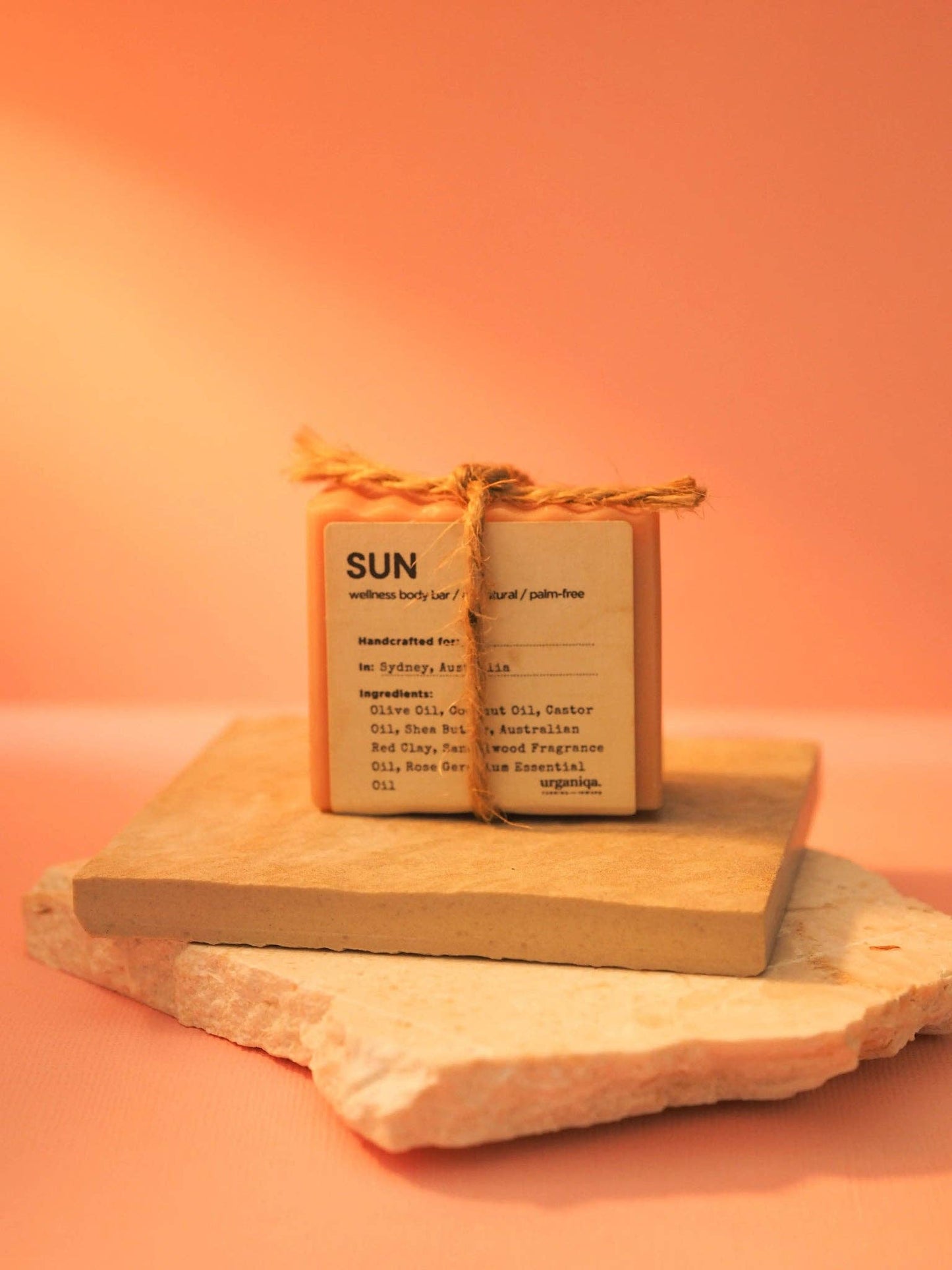 Sun Natural Naked Soap Palm-free & Cruelty-free | Guapa Collection
