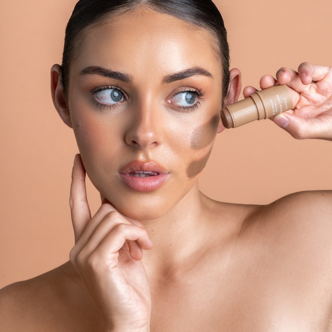 SPF 50 Natural Bronzer: Light-Medium