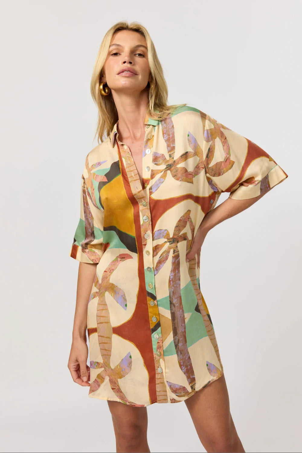 December - Lois Shirt Dress - Kokomo