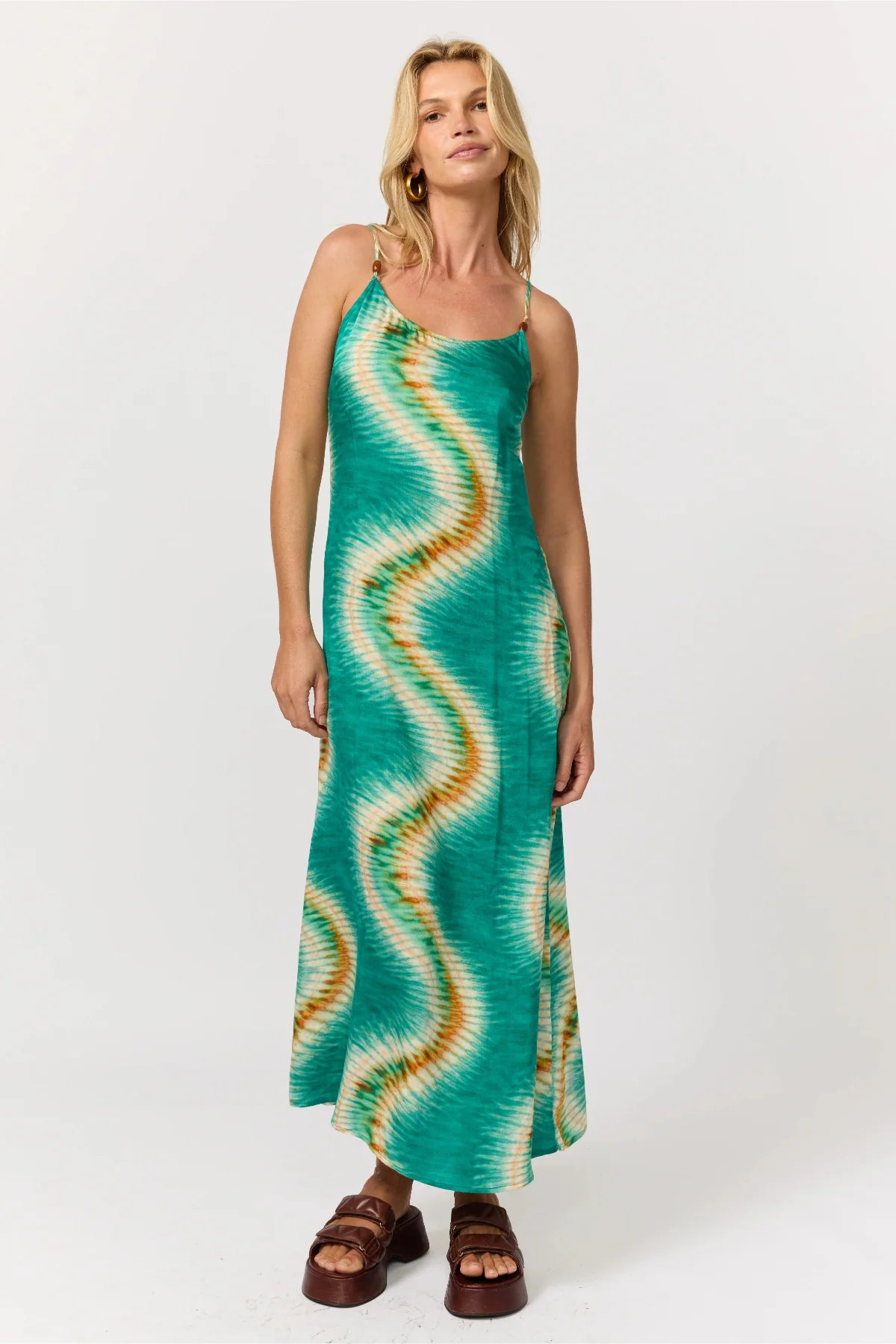 December - Gisele Midi Dress - Oasis