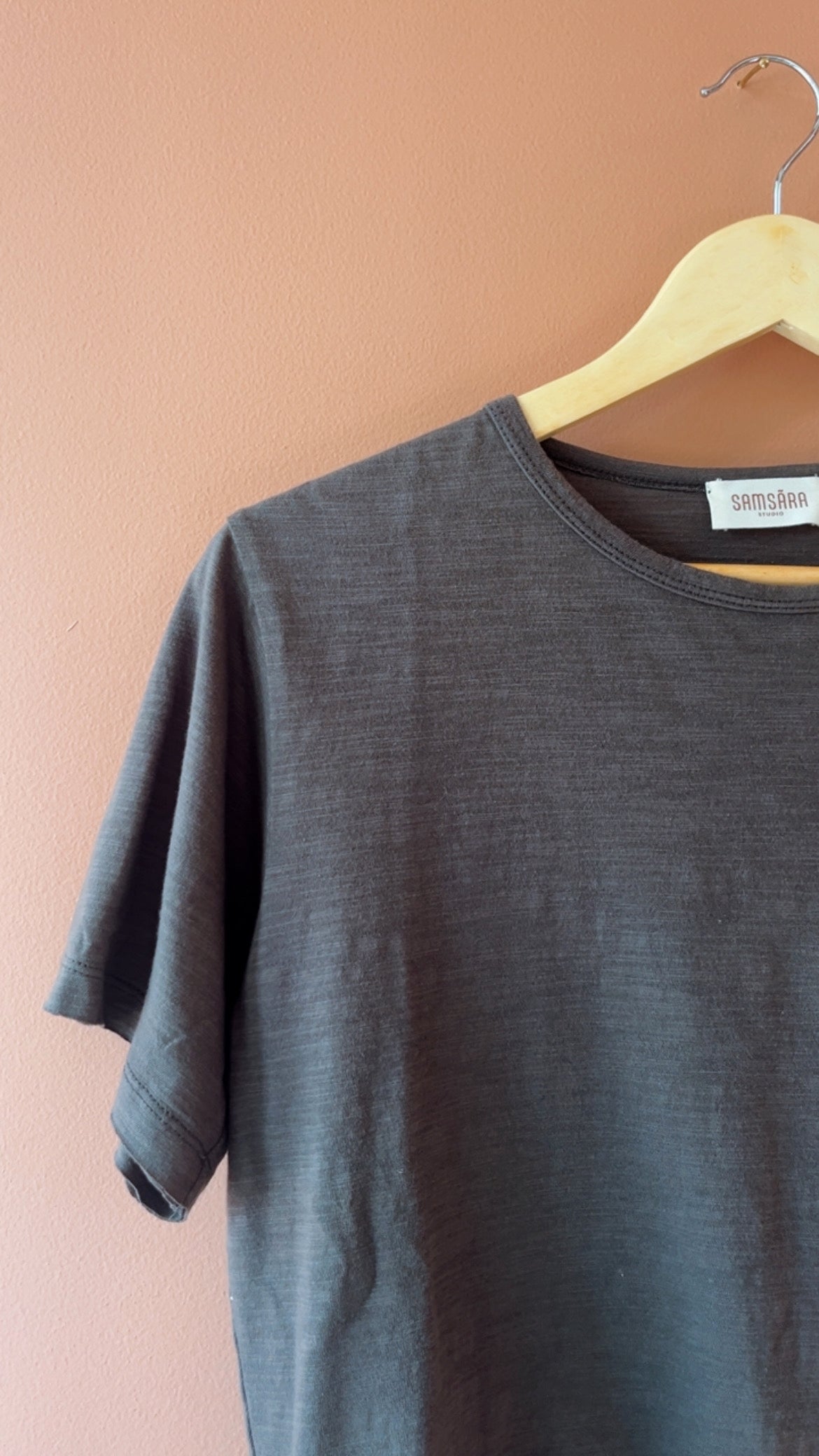 Ann Tee  | Washed Black