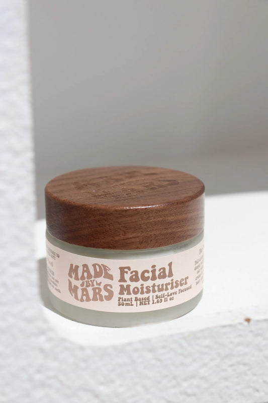 Natural Facial Moisturiser - Hydrating, Vegan Face Cream