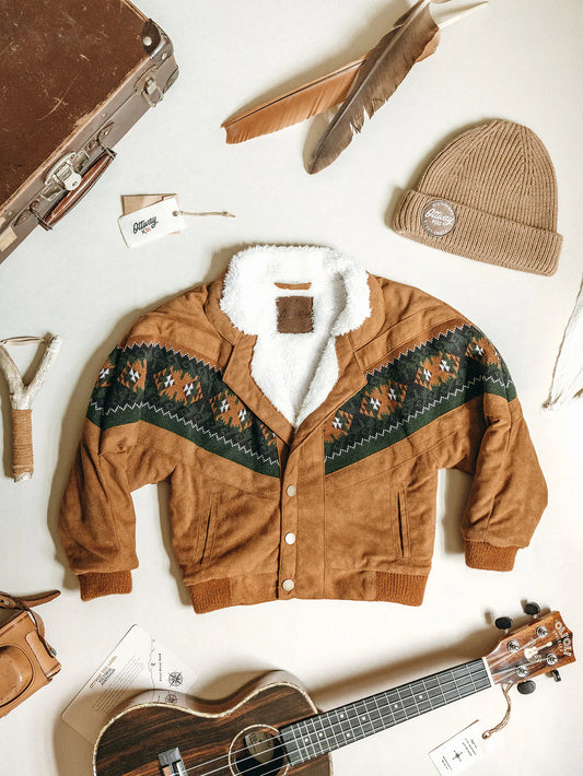 The Brown Rarebird Jacket  Kids