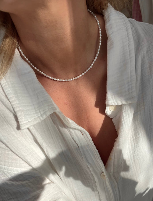 Aphrodite Pearl Necklace