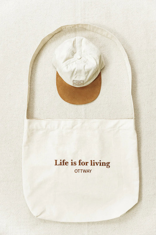 Life Is For Living Tote Bag