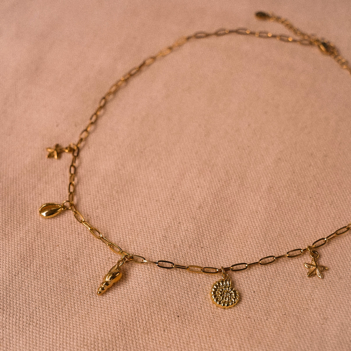 Beach Charm Necklace
