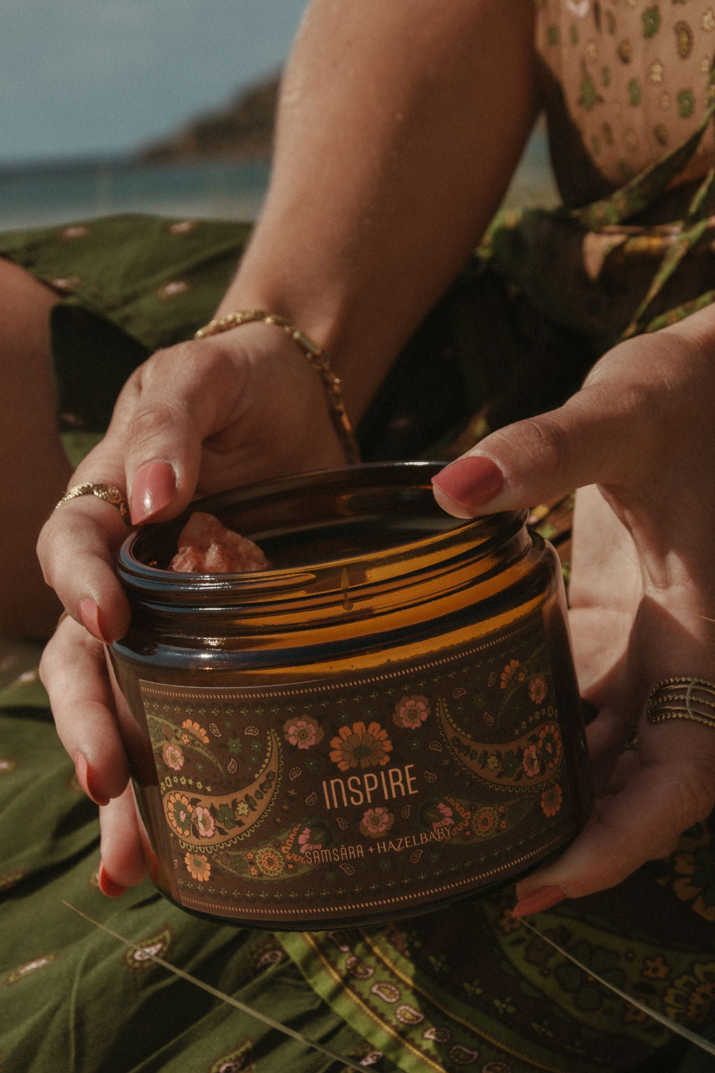 Inspire | Crystal Infused Candle
