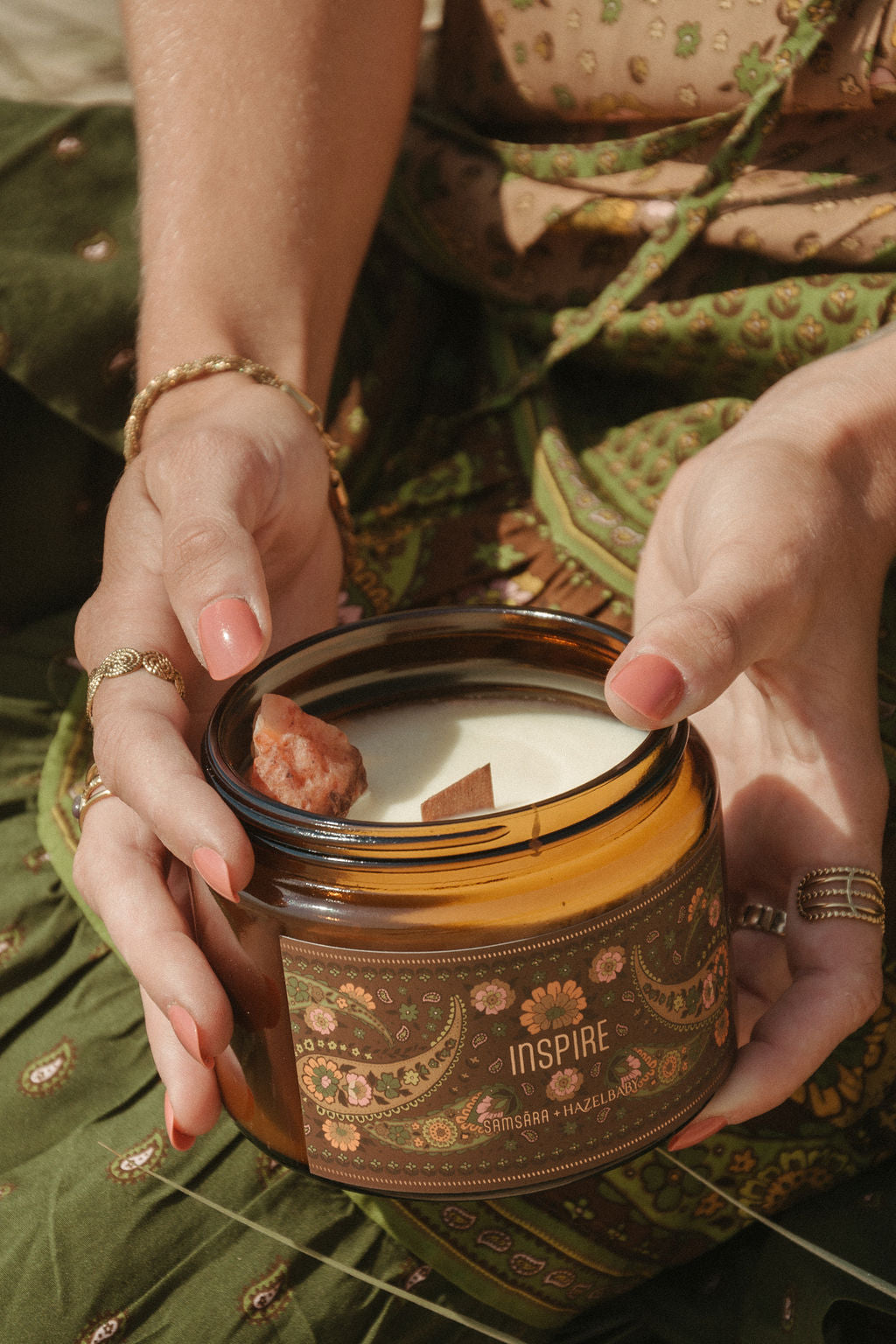 Inspire | Crystal Infused Candle