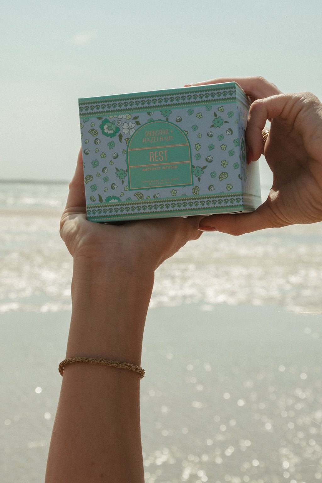 Rest | Crystal Infused Candle