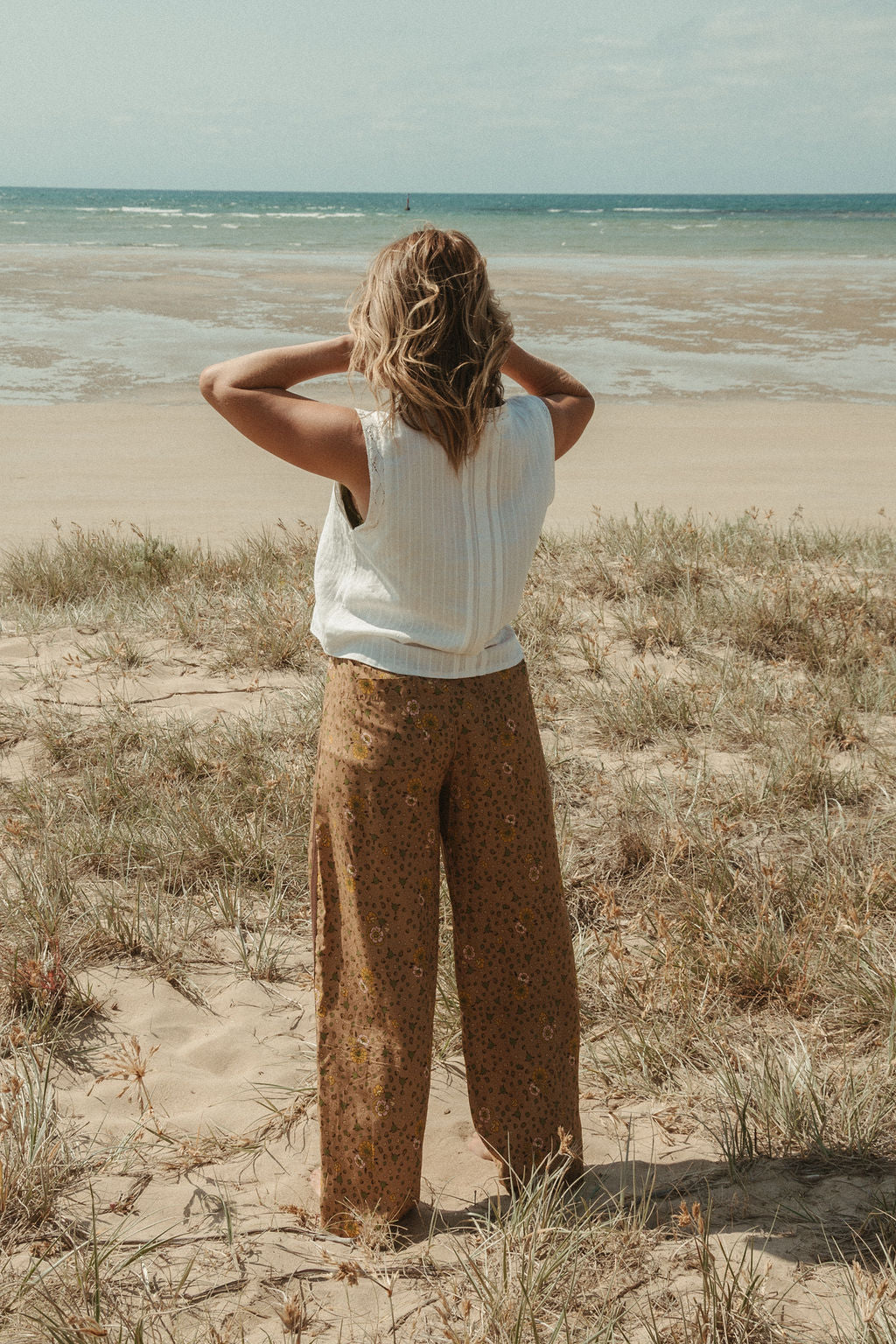 Matlack Pant - Brown Floral