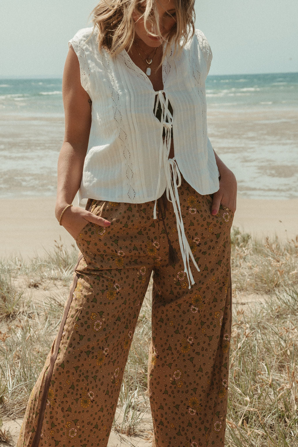 Matlack Pant - Brown Floral