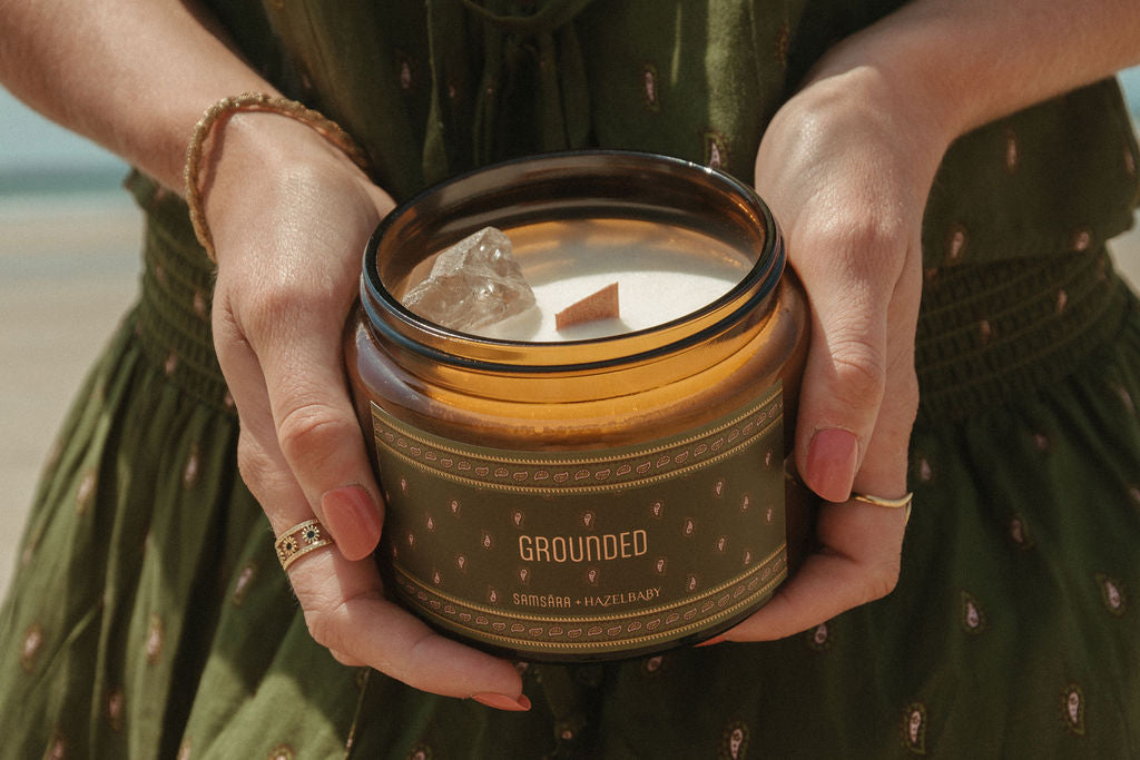 Grounded | Crystal Infused Candle