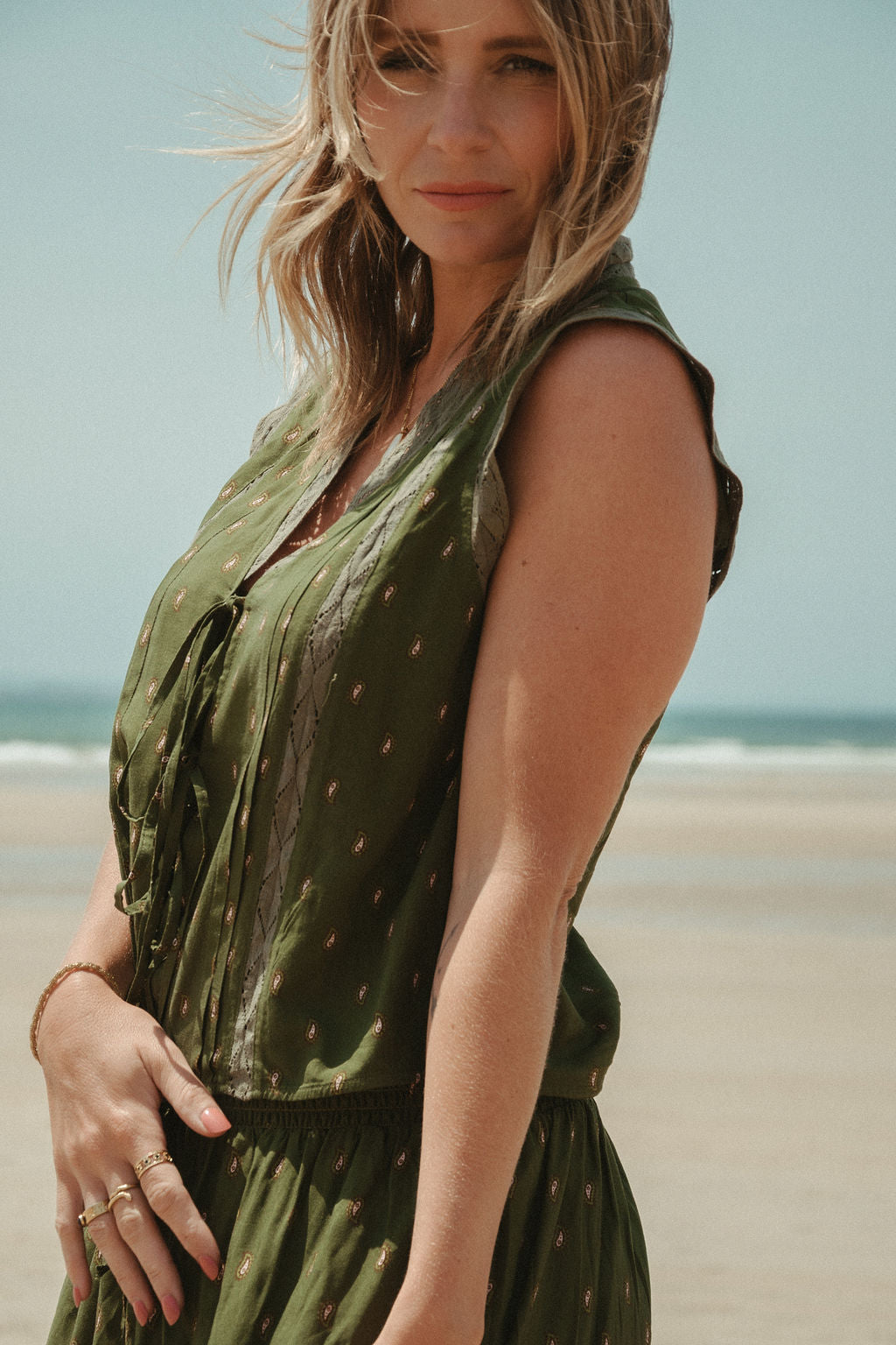 Wilde Skirt | Olive Bandana