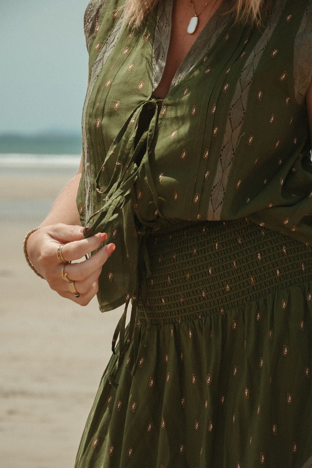 Wilde Skirt | Olive Bandana