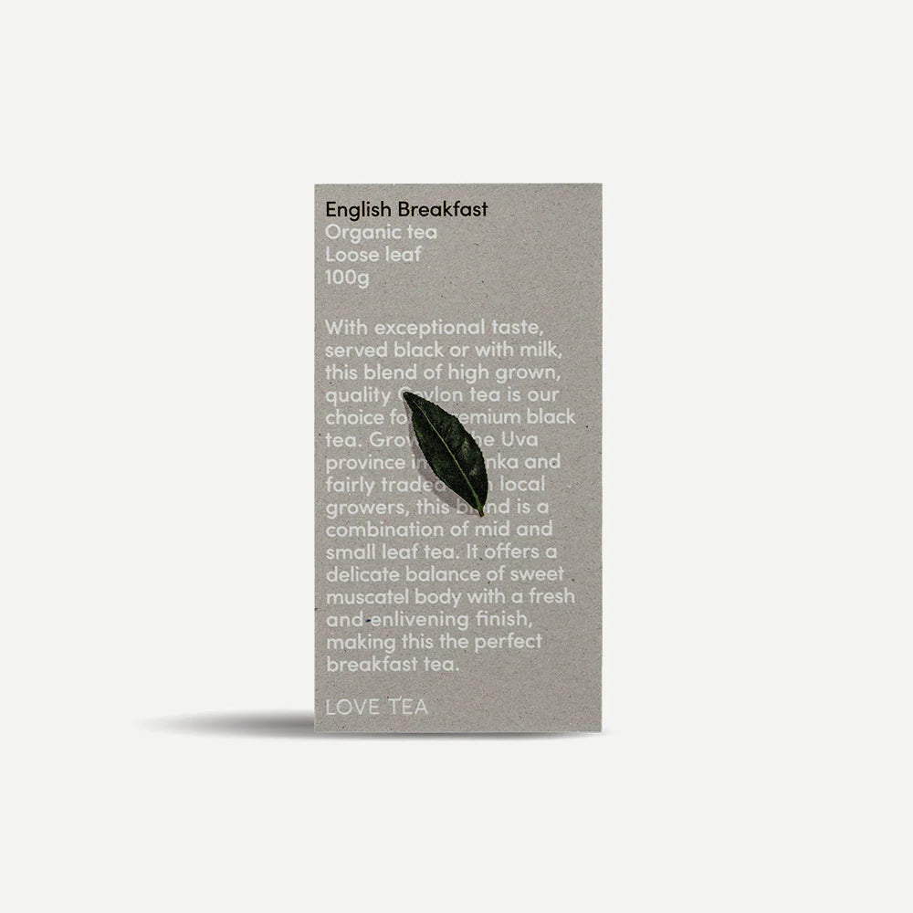 English Breakfast Loose Leaf Tea 60g