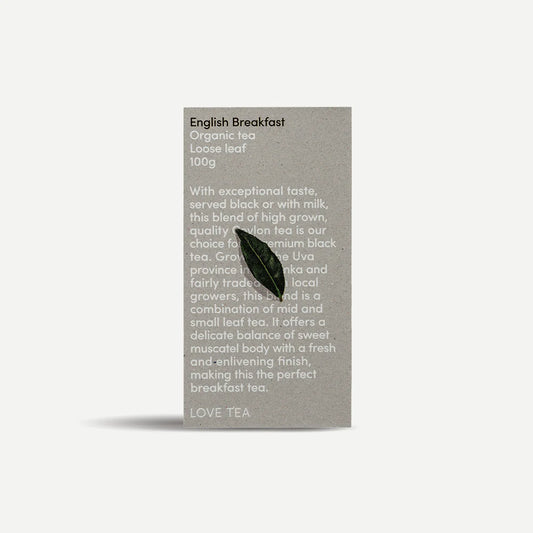 English Breakfast Loose Leaf Tea 60g