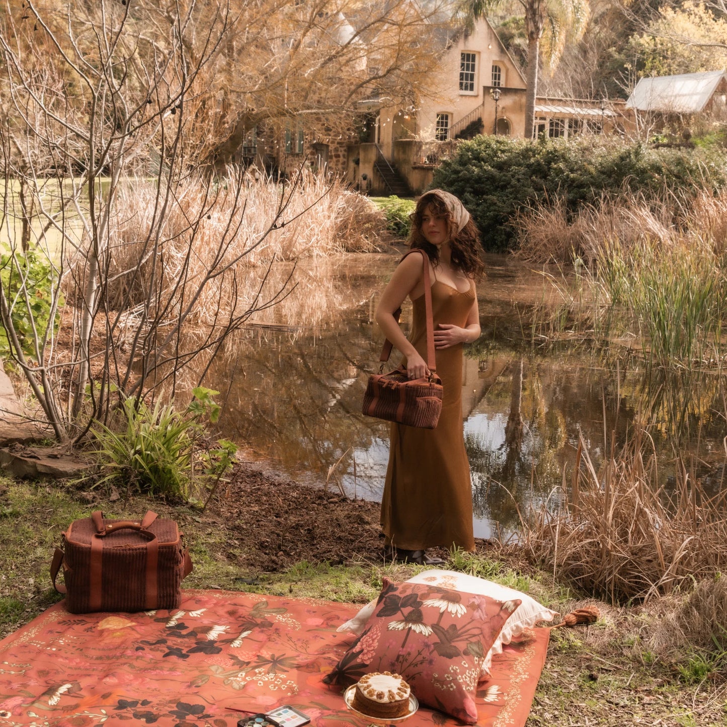 Flourish Sienna Cushion