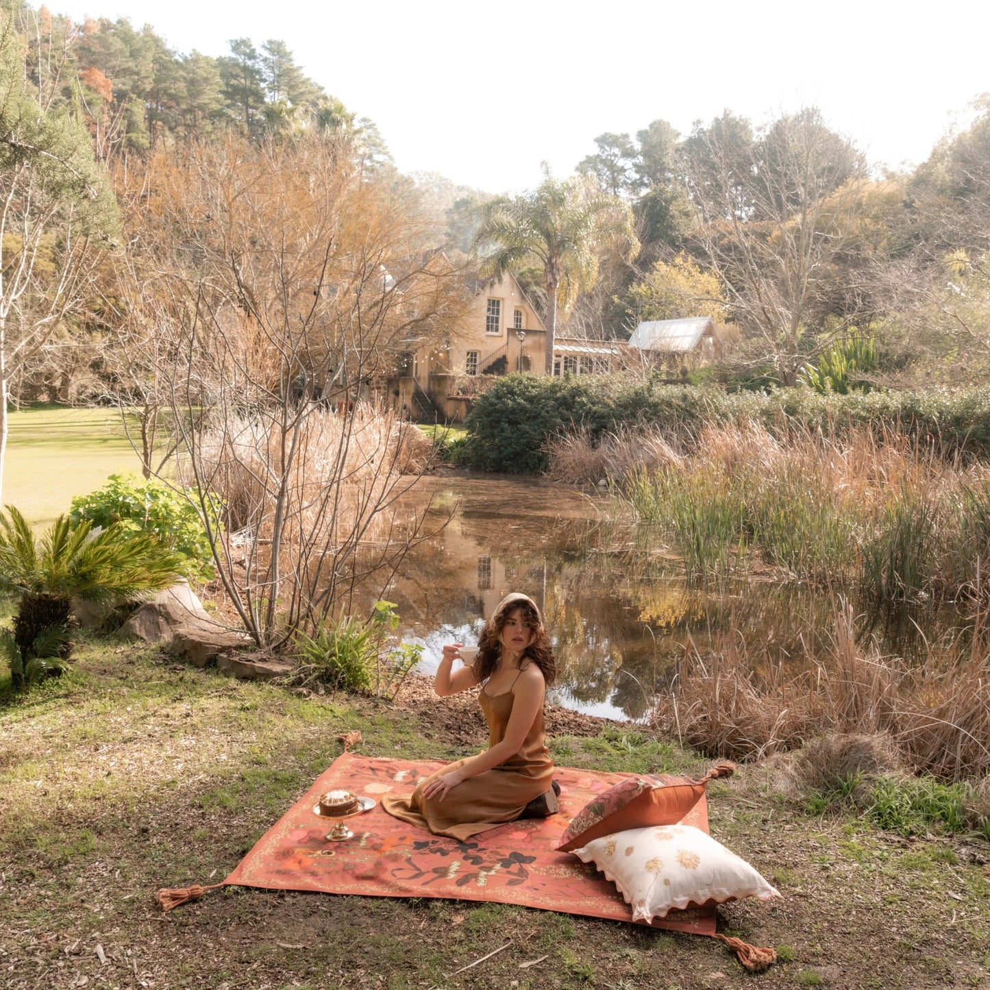 Flourish Sienna Picnic Rug