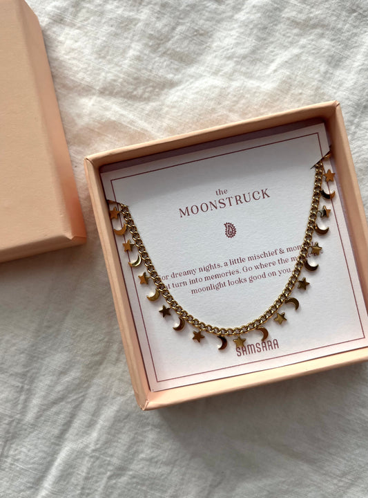 Moonstruck Necklace - Gold
