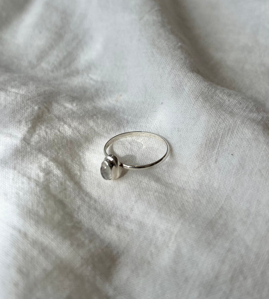 Moonlight Ring Sterling Silver
