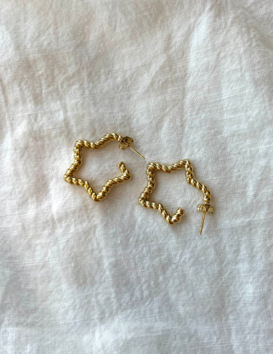 Stardust Hoops