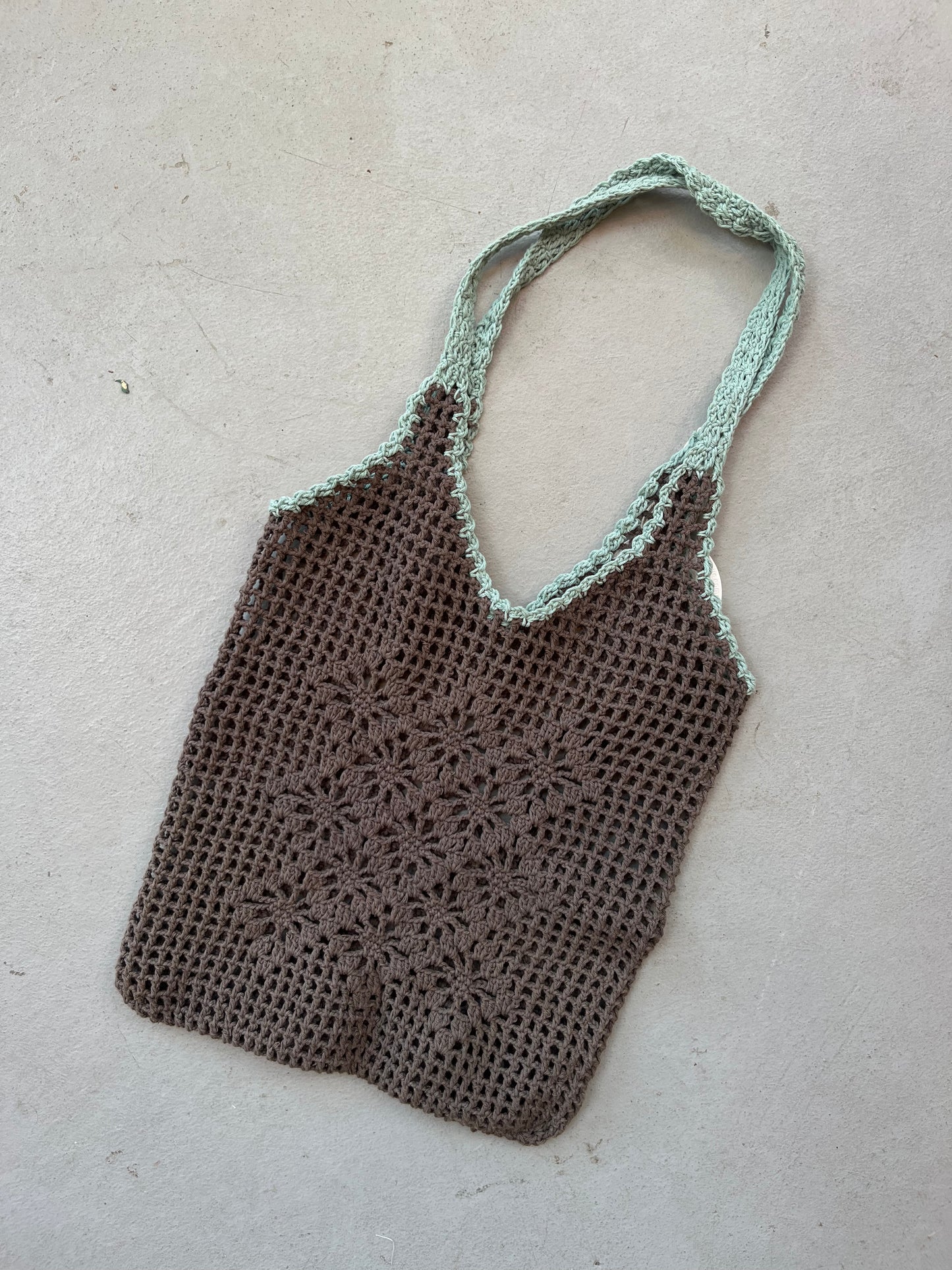 The Sunday Crochet Bag | Storm/Blue