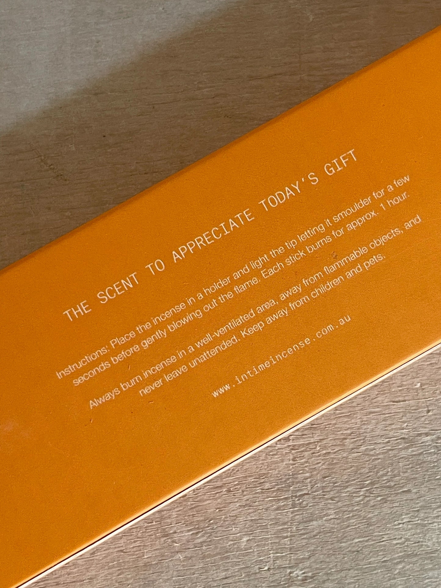 6PM Gratitude Incense