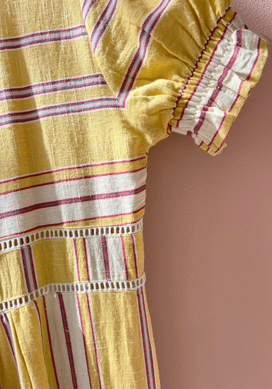 RENEW | Striped Linen Dress