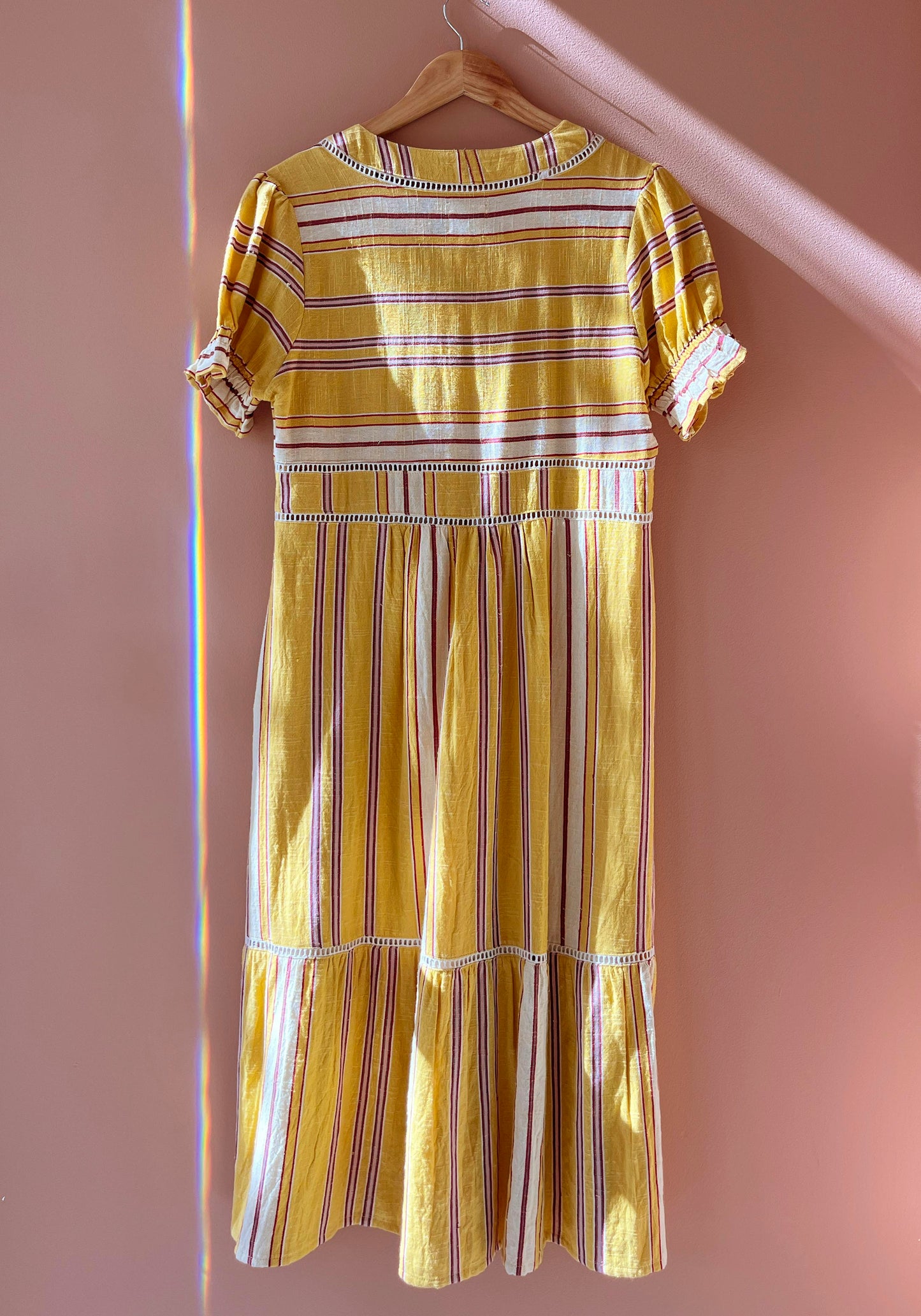 RENEW | Striped Linen Dress