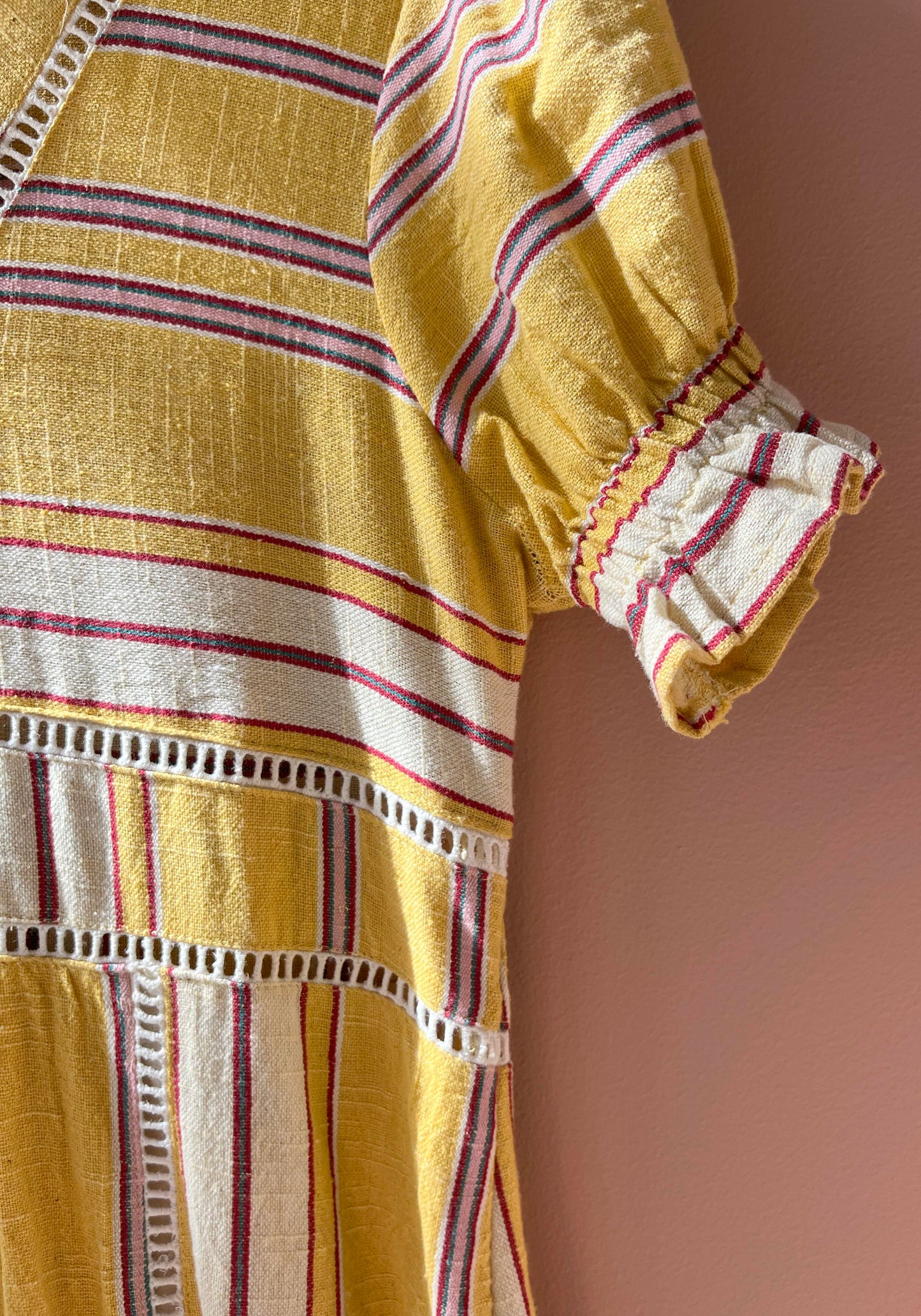 RENEW | Striped Linen Dress