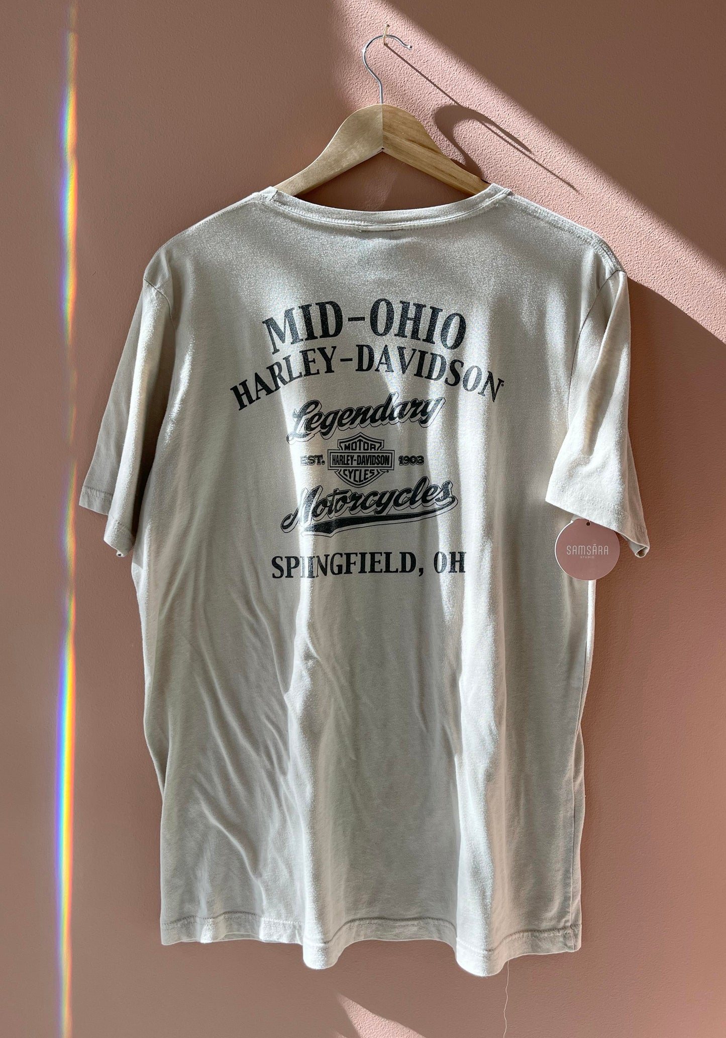 RENEW | Harley Davidson Tee - Beige