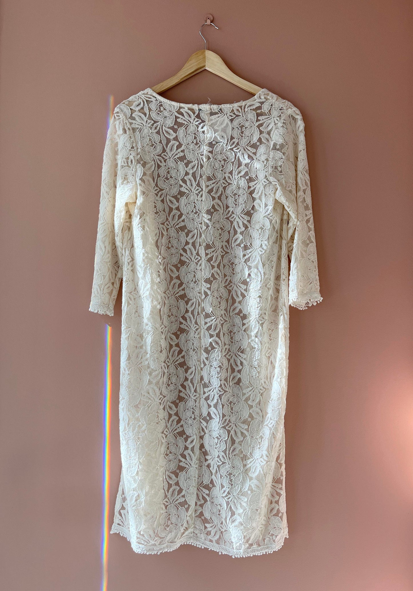RENEW | Lace Kimono - Cream